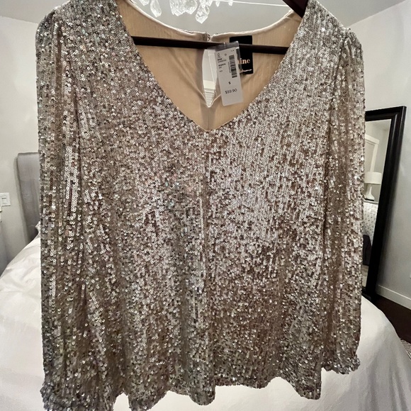 Sparkly long sleeved top - Picture 1 of 3